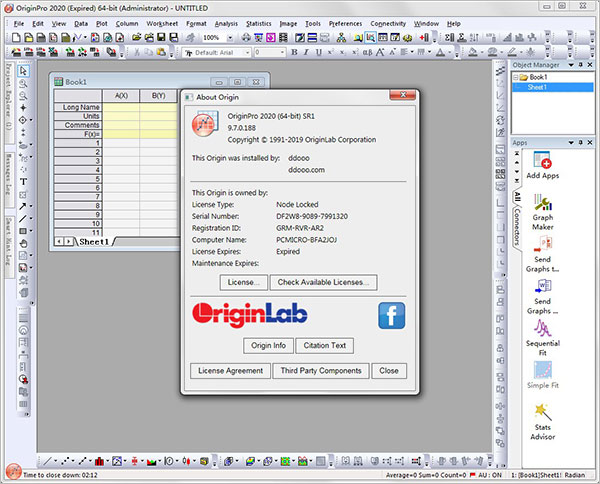 OriginPro2020破解版