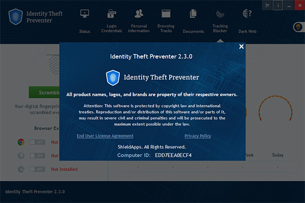 identity theft preventer破解版