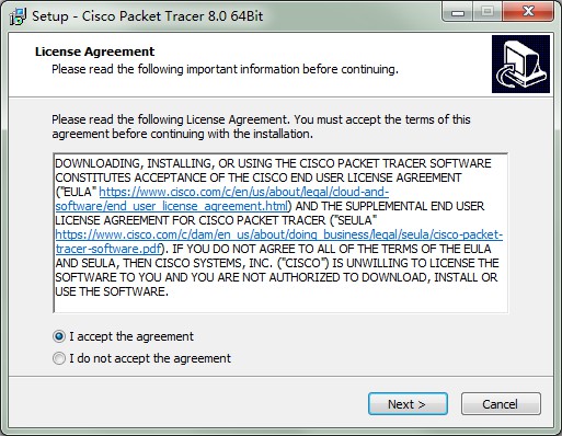 cisco packet tracer8.0汉化破解版