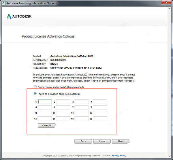 Autodesk Fabrication CADmep 2022序列号和密钥