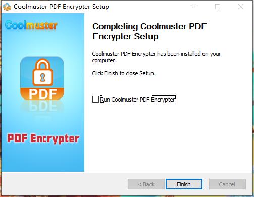 Coolmuster PDF Encrypter破解补丁