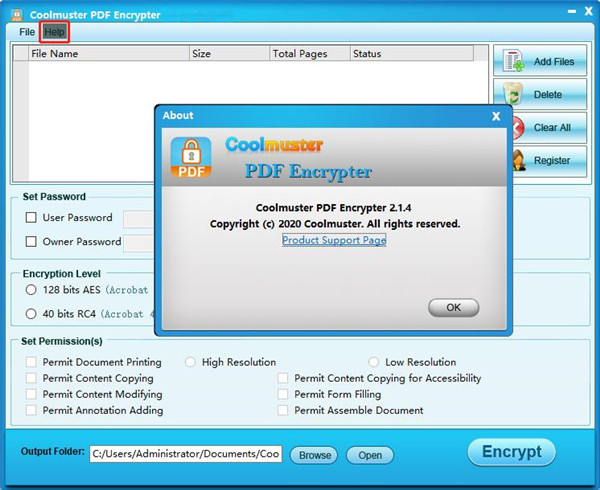 Coolmuster PDF Encrypter破解补丁