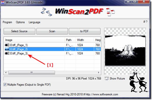 WinScan2PDF绿色版