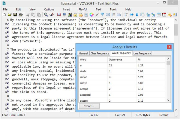 VovSoft Text Edit Plus 9破解版