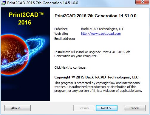 Print2CAD 2016破解版