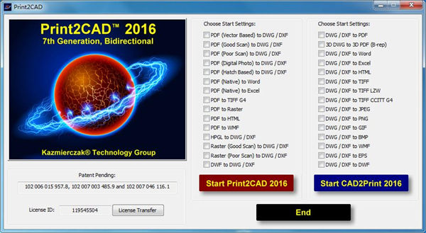 Print2CAD 2016破解版