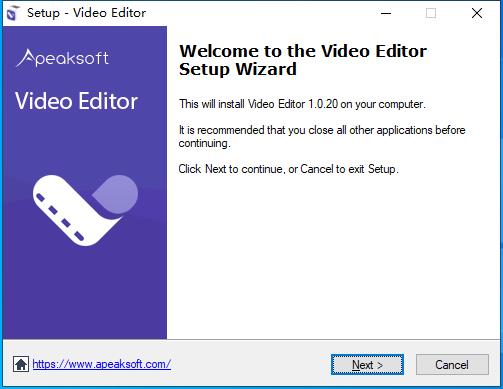 Apeaksoft Video Editor破解版