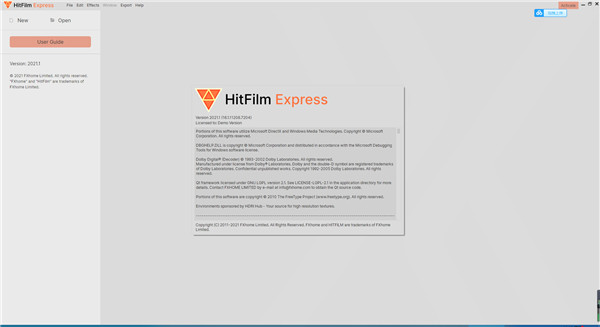 HitFilm Express16破解补丁