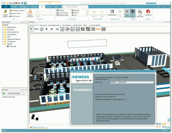 Tecnomatix Plant Simulation 16.0破解版