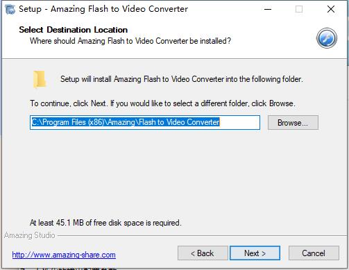 Amazing Flash to Video Converter破解版