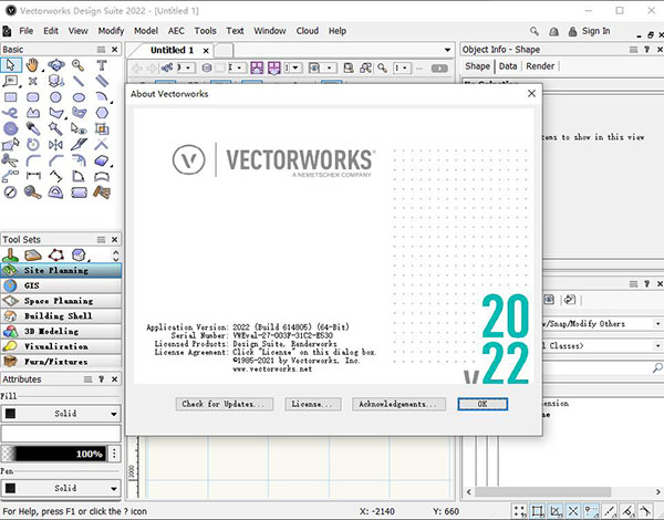 Vectorworks 2022破解版