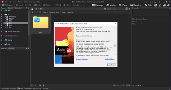 acdsee photo studio professional 2022破解版