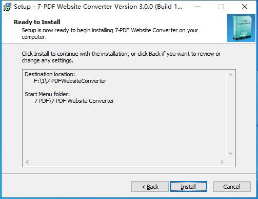 7-PDF Website Converter破解版