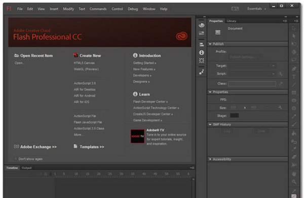 Adobe Flash CC 2015破解版