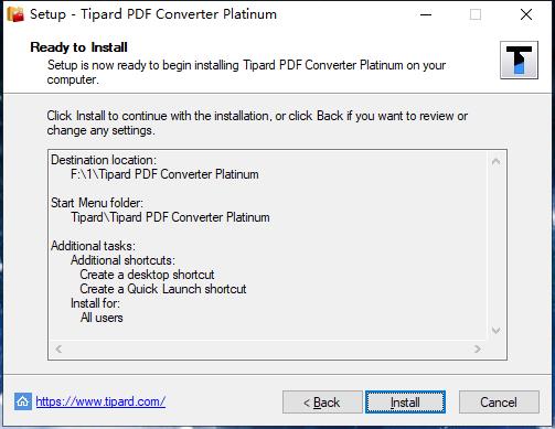 Tipard PDF Converter Platinum破解版