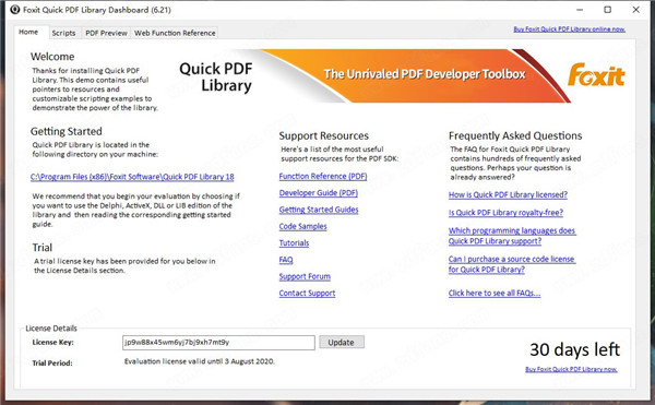 Foxit Quick PDF Library破解版