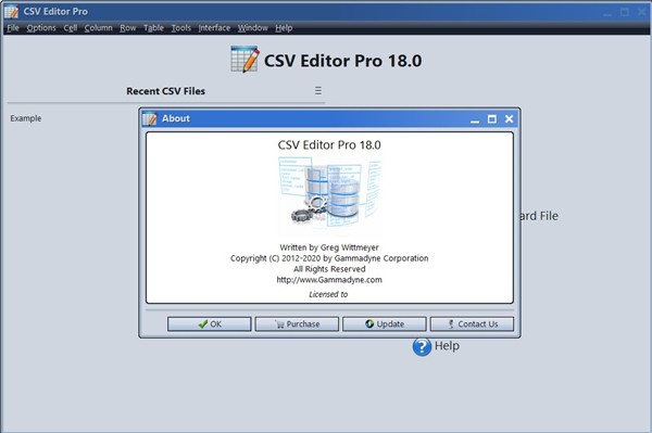 Gammadyne CSV Editor Pro破解版