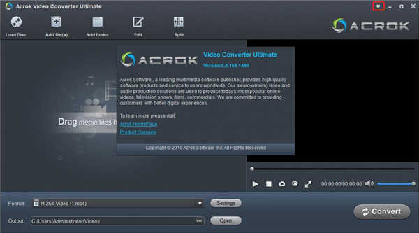 Acrok Video Converter破解版