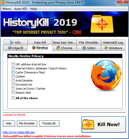 HistoryKill 2019破解版