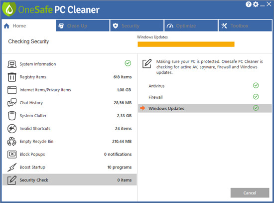 OneSafe PC Cleaner Pro破解版