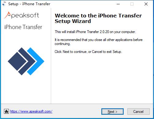 Apeaksoft iPhone Transfer破解版