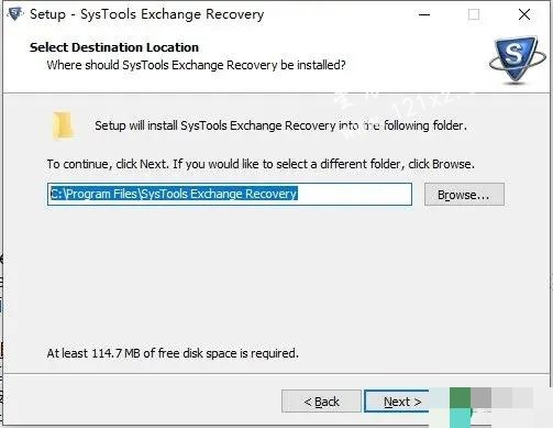 SysTools Exchange Recovery破解版