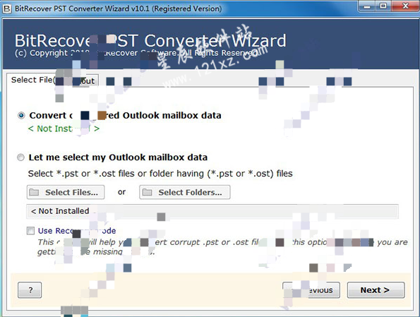 BitRecover PST Converter Wizard破解版