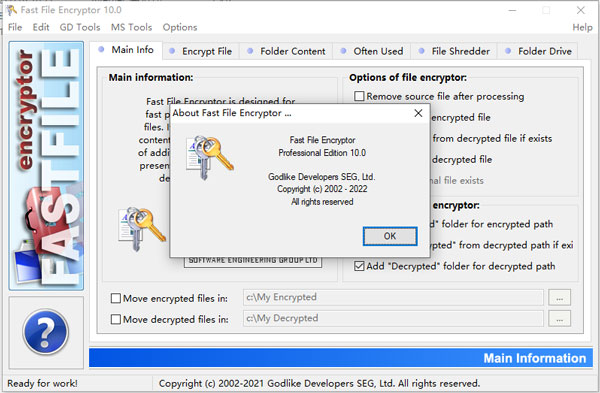 Fast File Encryptor破解版