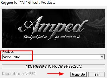 GiliSoft Video Editor 15注册机
