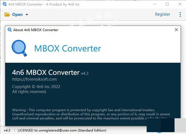 4n6 MBOX Converter破解版