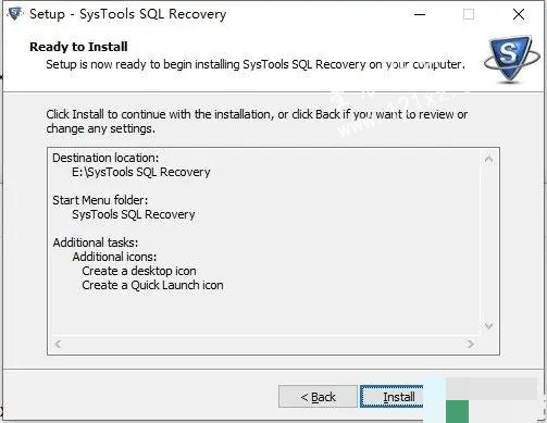 SysTools SQL Recovery 13破解版