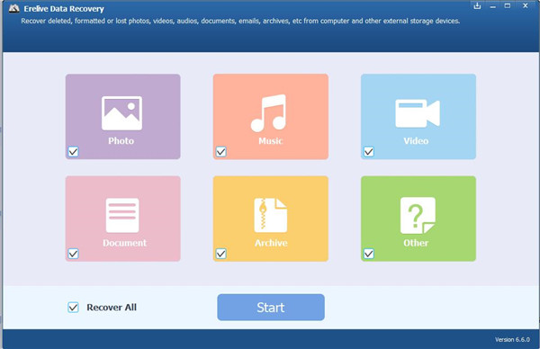 Erelive Data Recovery破解版