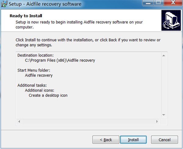 Aidfile Recovery Software破解版